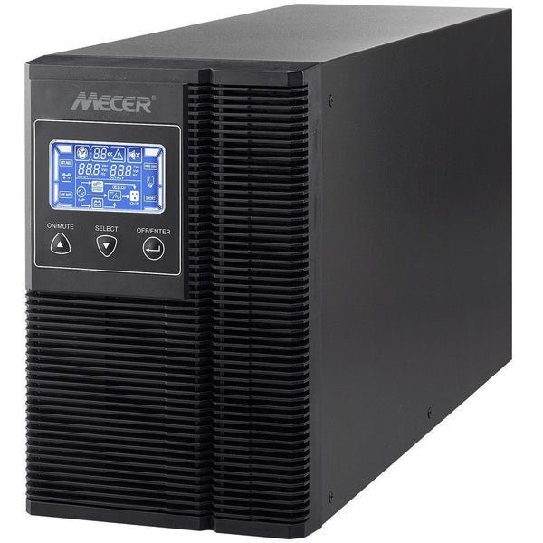 Mecer 1000VA 800W On-Line UPS Black