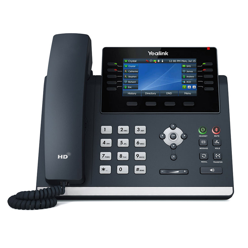 Yealink Gigabit IP Phone With Dual USB Ports And 4.3