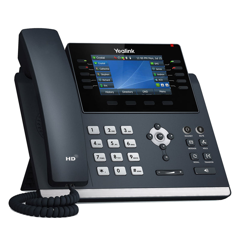 Yealink Gigabit IP Phone With Dual USB Ports And 4.3