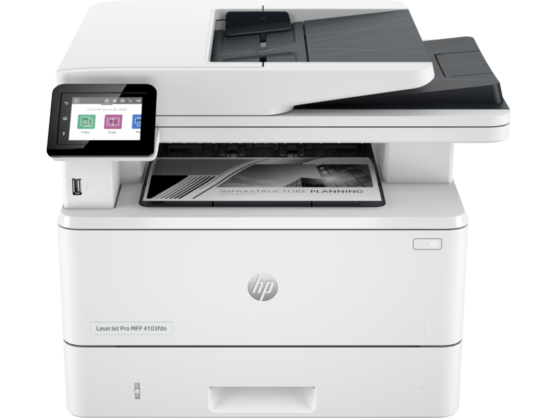 HP Laserjet Pro MFP 4103FDN MFP Mono Printer