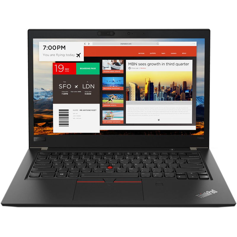 Lenovo Thinkpad T480s Intel Core i5 8th Gen 16GB RAM 256GB NVMe 14" [Refurbished]