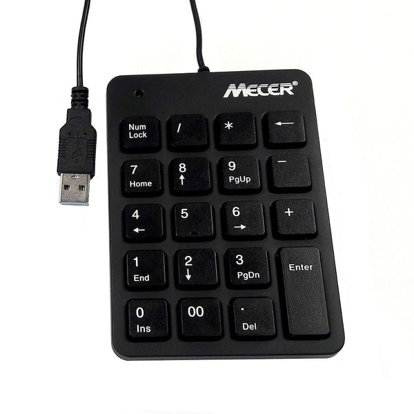 Mecer USB Numeric Keypad Black