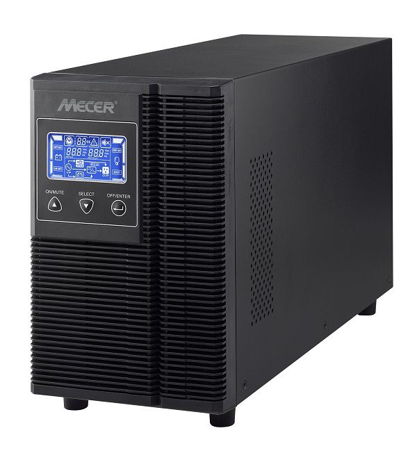 Mecer 2000VA 1600W On-Line UPS Black